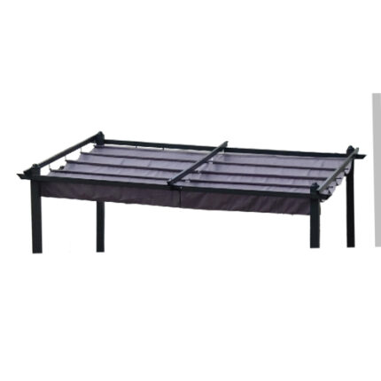 Weather-Resistant 10x10 Ft Pergola Canopy | Replacement Fabric for Outdoor Retractable Sunshelter, Ideal for Patio Use
